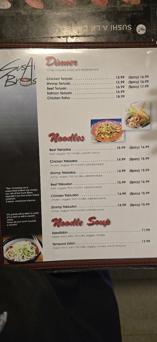 Sushi Bros Menu - Image 4